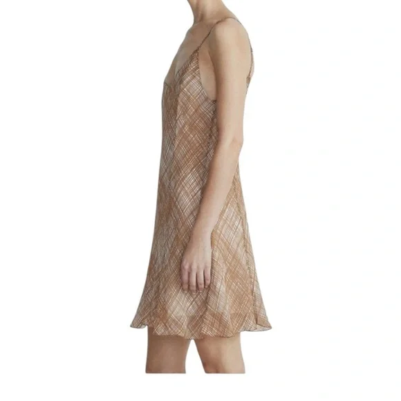 RAG & BONE Delilah Silk Blend Chiffon Mini Dress size 14 NWOT B-1 - Picture 3 of 7